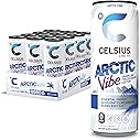 CELSIUS Essential Energy Drink 12 Fl Oz, Arctic Vibe Sparkling Frozen Berry Edition (Pack of 12)