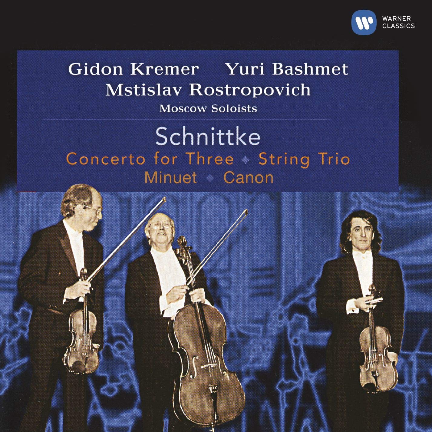 Schnittke: Concerto for Three, String Trio, Minuet