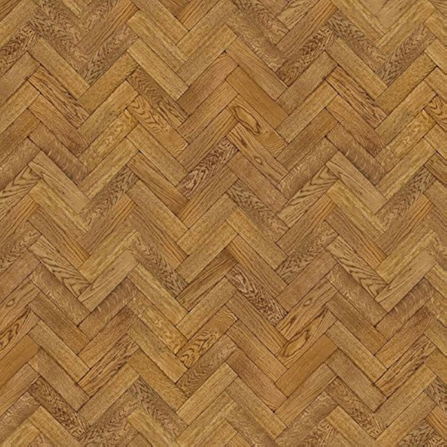 MyTinyWorld Pack of 5 Dolls House Parquet Flooring 9 Inch Dark Honey Oak Strip Effect Sheets