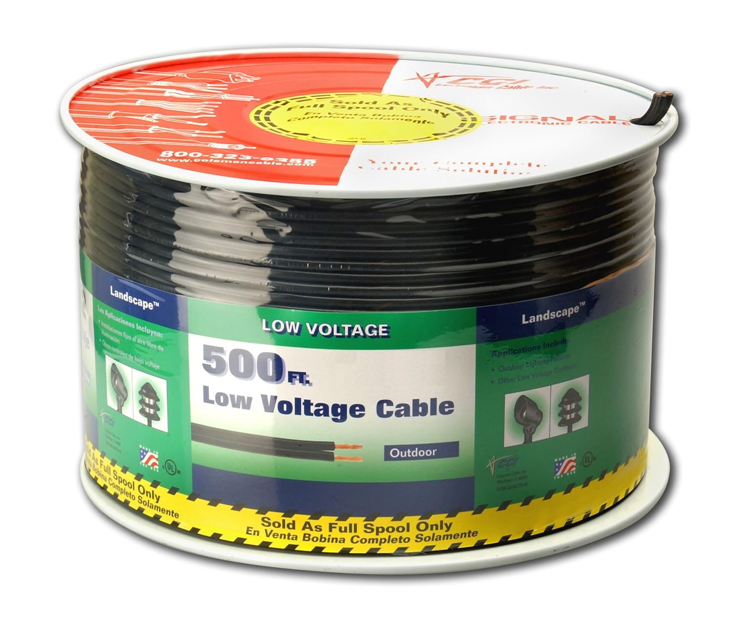 Best 16/2 Low Voltage Lighting Cable, 500Feet Home Appliances