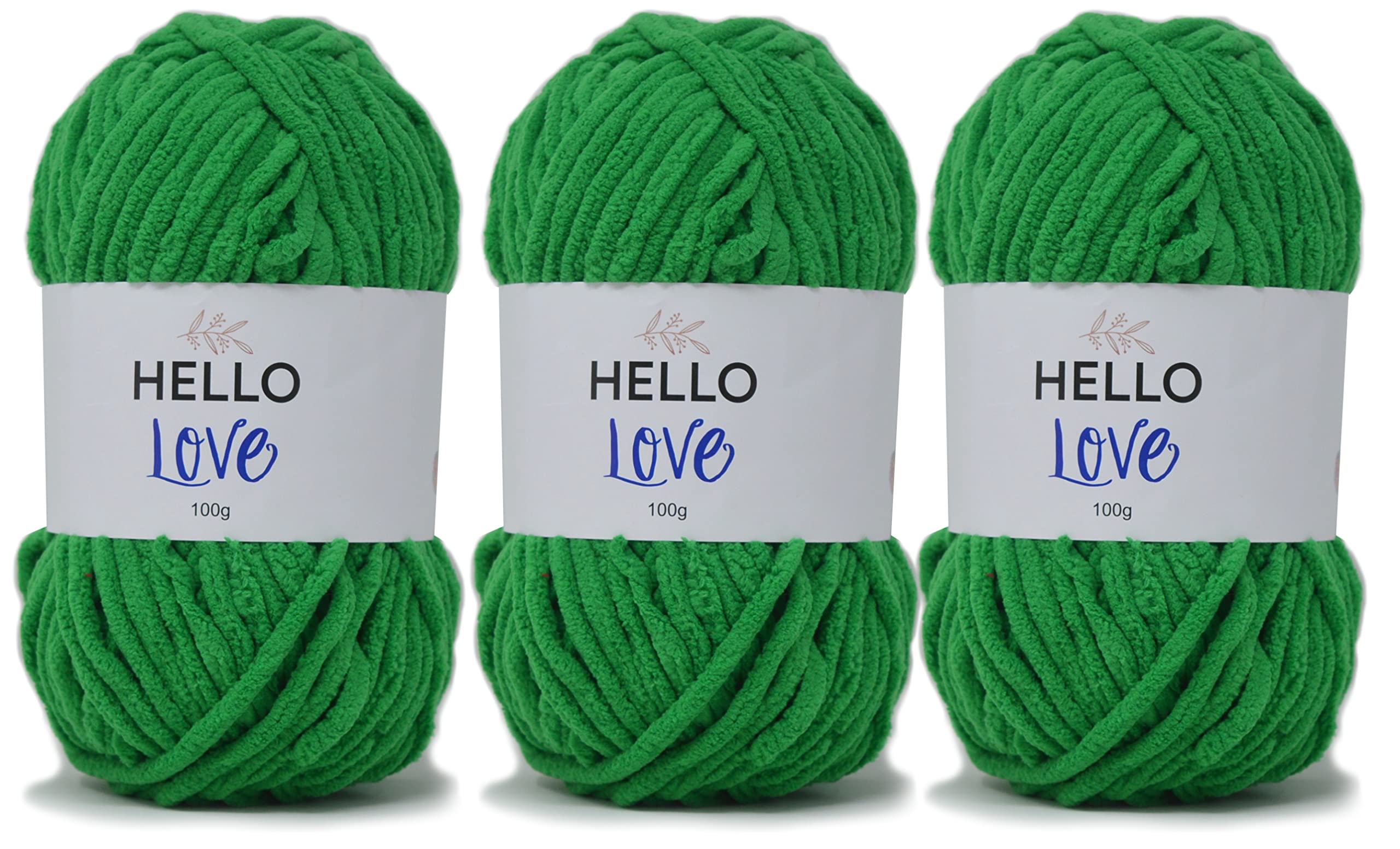 Hello Love - Baby Blanket Yarn 300g - Green