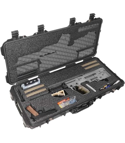 Amazon.com: Case Club Pre-Cut Waterproof Bullpup Rifle Case with