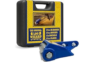 FORESTER Log Wizard Chainsaw Debarker Tree Bark RemovaL Tool | Universal Debarking Tool for Logs with Case