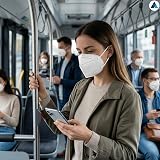 Nationwide Paper FFP2 Face Masks 20 Pack UK CE 0370 5 Layer Respirator view 5