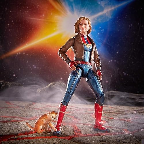 Marvel Captain Marvel 6-inch Legends Captain Marvel in Bomber