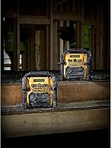 DEWALT DCR020-GB XR Compact FM/DAB Site Radio 240V 10.8V-18V view 6