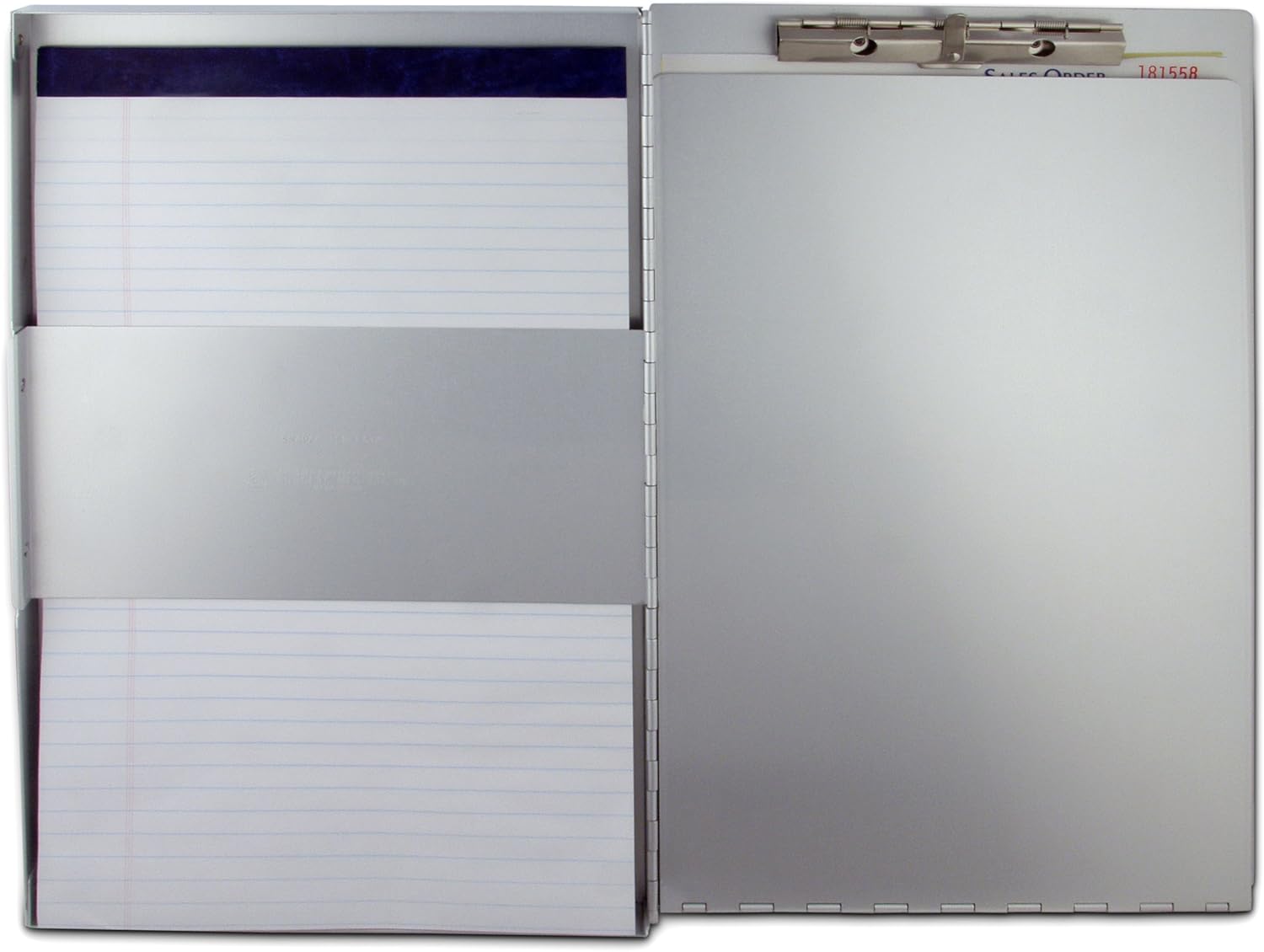 Saunders Recycled Aluminum Snapak Form Holder - Legal Size - 10519 : Clipboards : Office Products