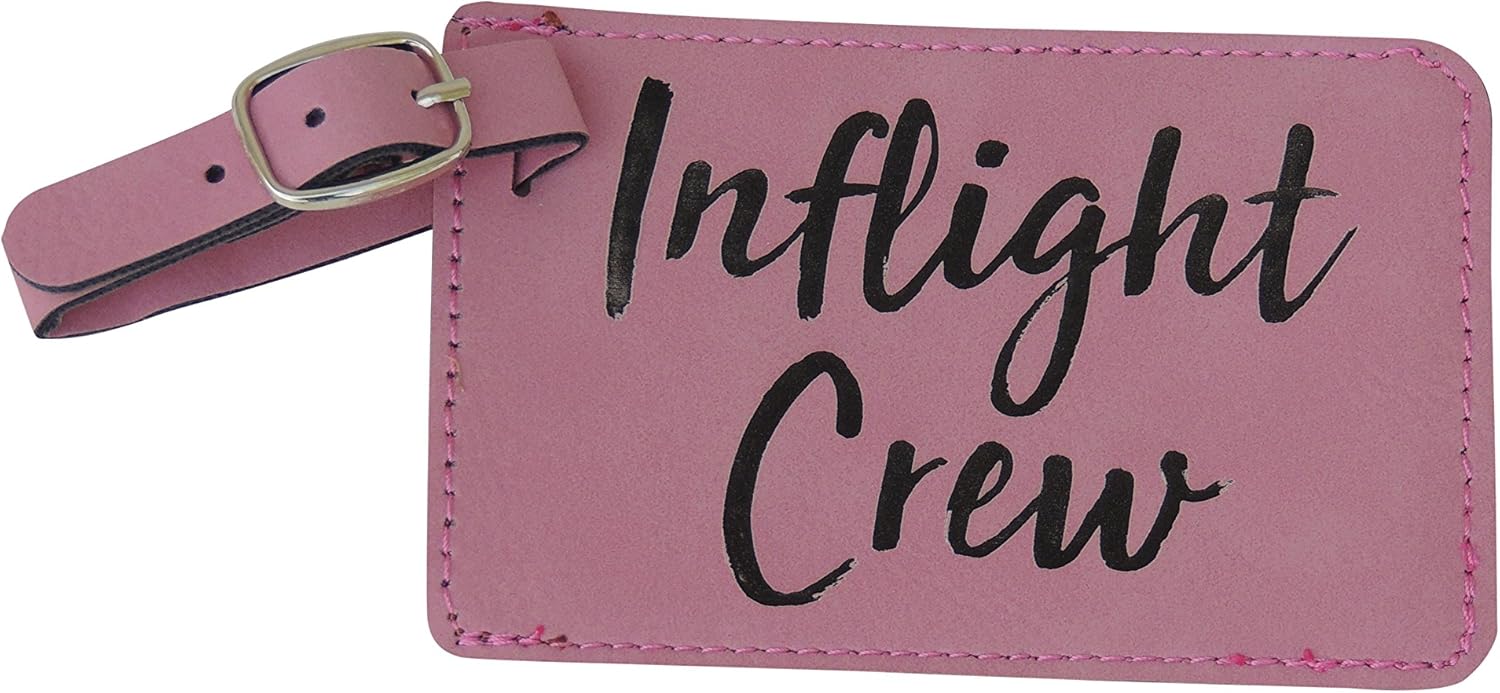 flight attendant luggage tags