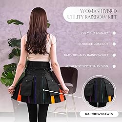Hybrid Utility Kilts for Women Scottish Traditional