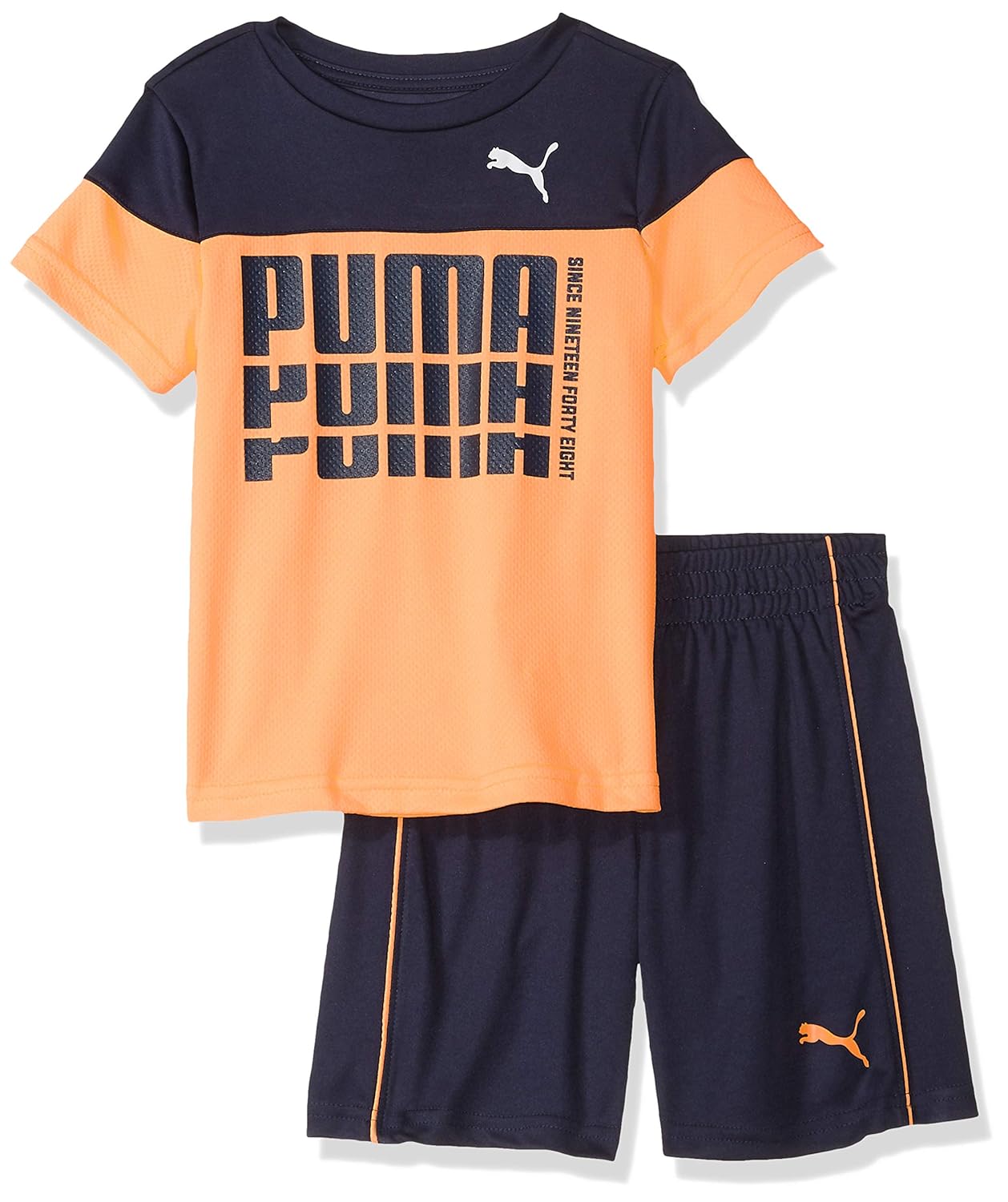 PUMA Toddler Boys TShirt & Short Set Clothing Sets Clothing