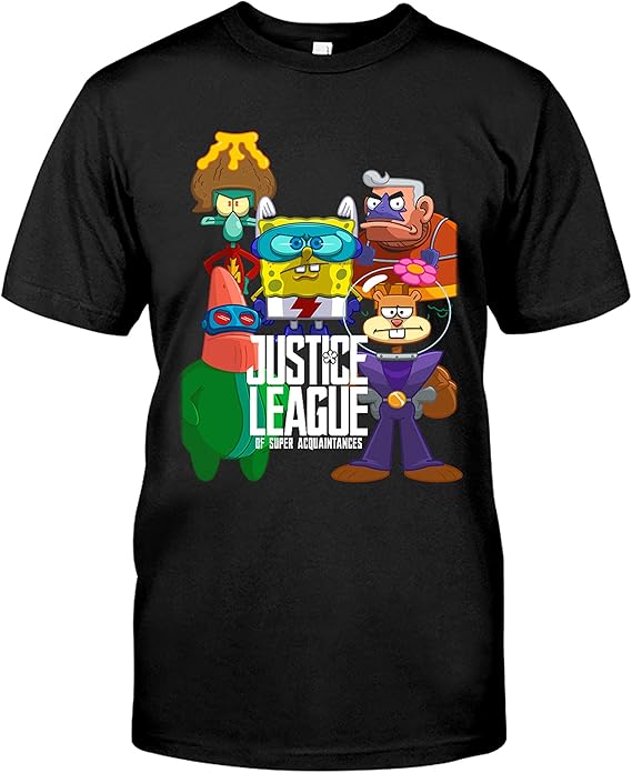 international justice league of super acquaintances shirt