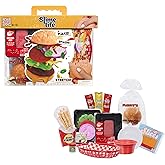 Slime Life Cheeseburger DIY Slime Kit - Unboxing Ingredients to Make, Smash, and Stretch Your Food Slime, Ages 8+