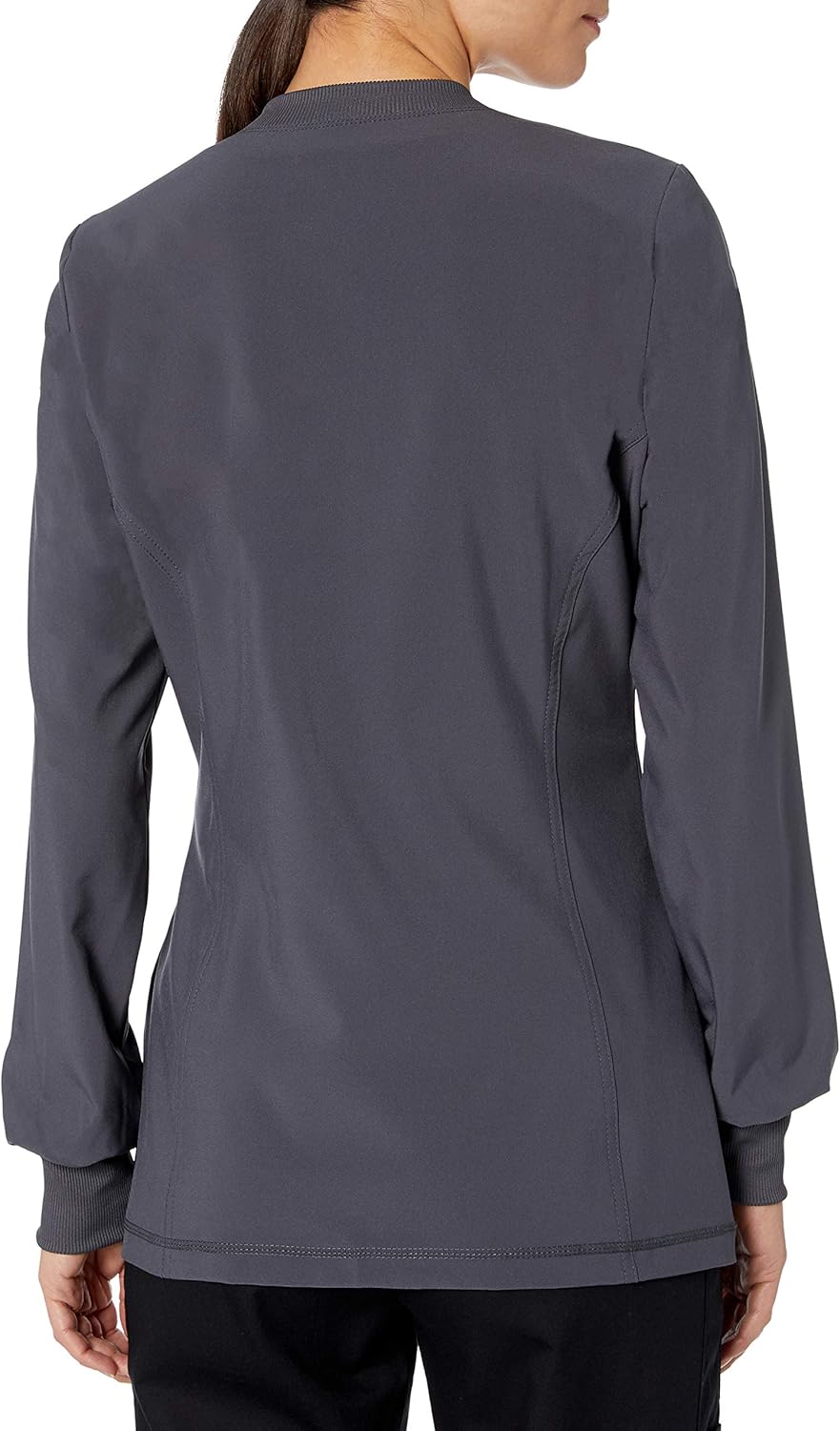 CHEROKEE Infinity Zip Front Warm-Up Scrub Jacket: Clothing