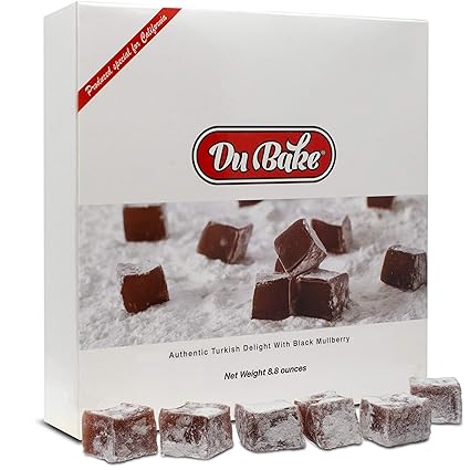 Amazon Com Du Bake Authentic Bite Size Turkish Delight Mini