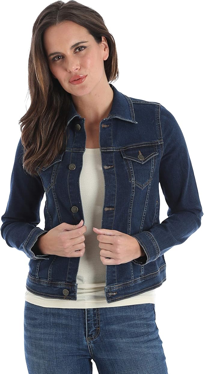wrangler jean jacket amazon