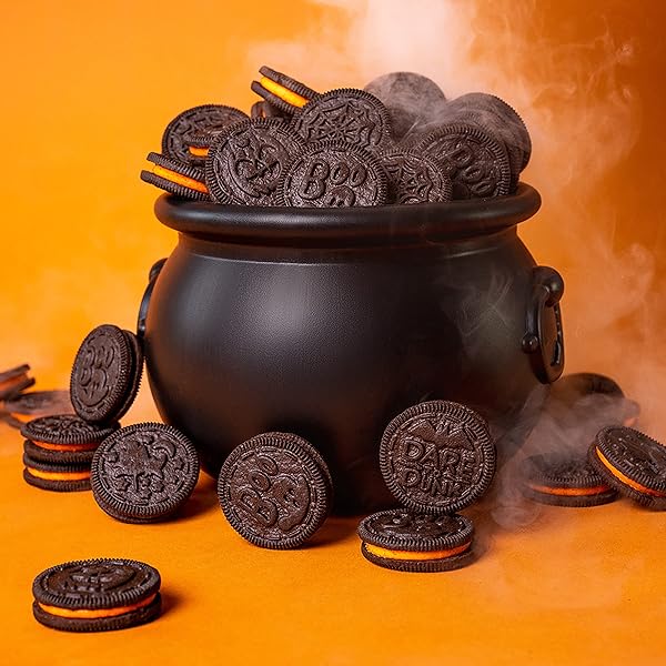 OREO ORANGE CREME CHOCOLATE SANDWICH COOKIES, LIMITED EDITION, HALLOWEEN COOKIES, 18.71 OZ