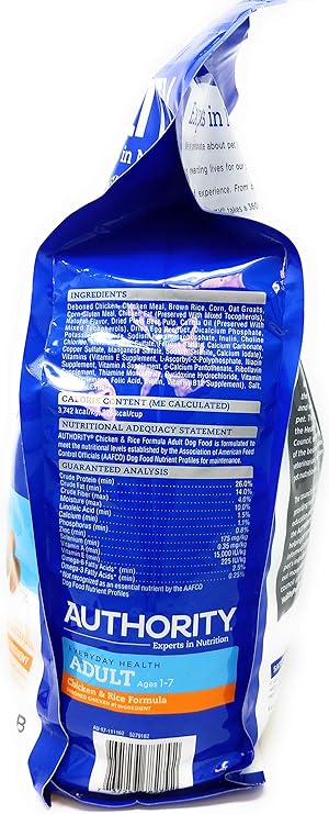 amazon authority dog food