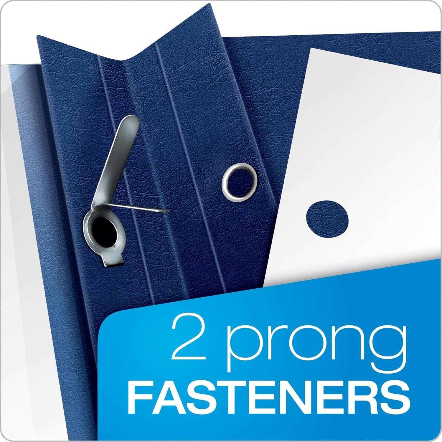 Oxford 58801EE Premium Clear Front Report Covers, Letter Size, Blue, 25 per Pack (58801), 9 7/8" x 2 3/8" x 12" : Business Report Covers : Office Products