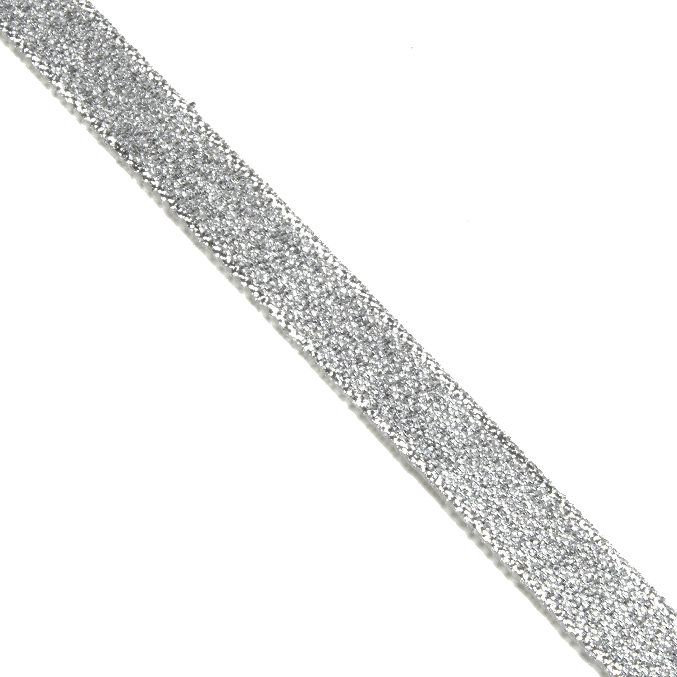 Mopec Silver Lamé Fabric Tape 1 Roll x 14.9 x 14.9 cm