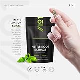 ALPHA01 Organic Nettle Root Extract 5000mg 120 Vegan Capsules Pouch view 6