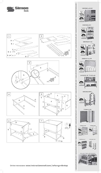 SimonRack G07100220212602 - Huerto urbano, 200 l, 850 x 1200 x 600 ...