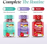 Novomins Kids Calcium Gummies 160 mg Vitamin D3 K2 Strawberry 30 view 9