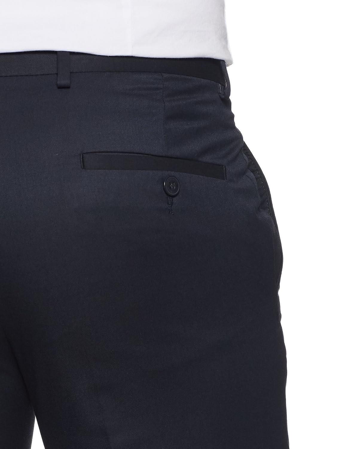 van heusen men's slim fit formal trousers