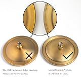 Aopoy 8 Inch Antique Brass Rainfall Shower Head with Filter Vintage Swivel G1/2 view 6