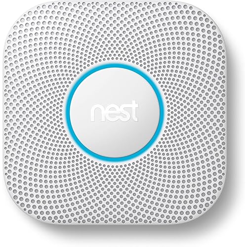 Google Nest Protect, 2nd Generation, White, Wired