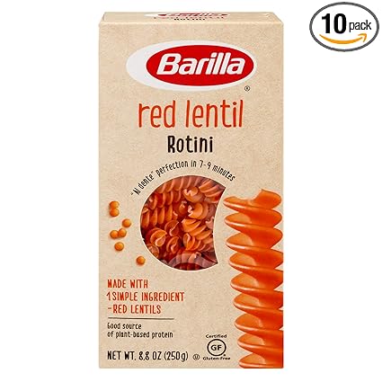 red lentil pasta for baby