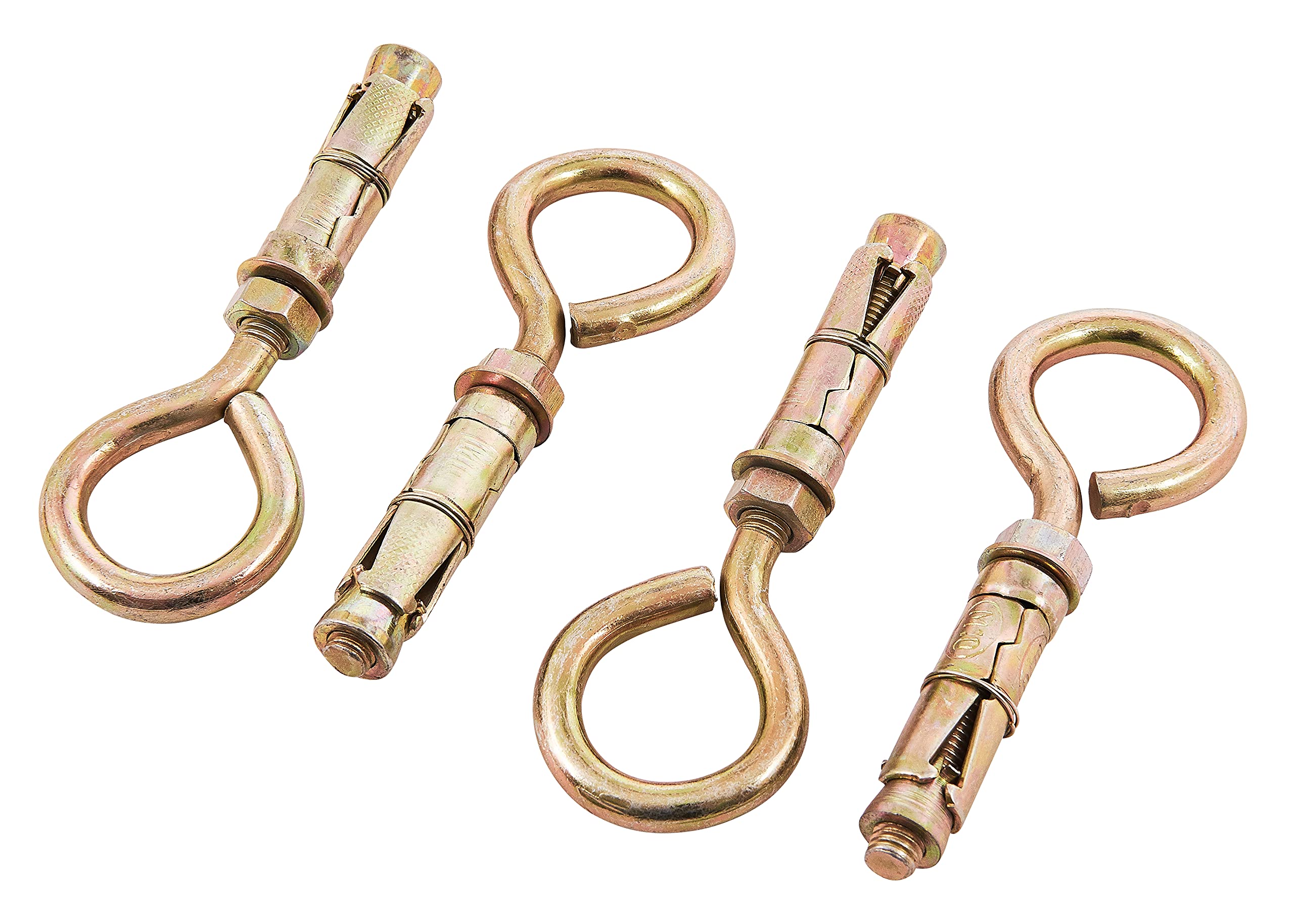 Amtech S5970 4 Piece 10mm closed hook bolts