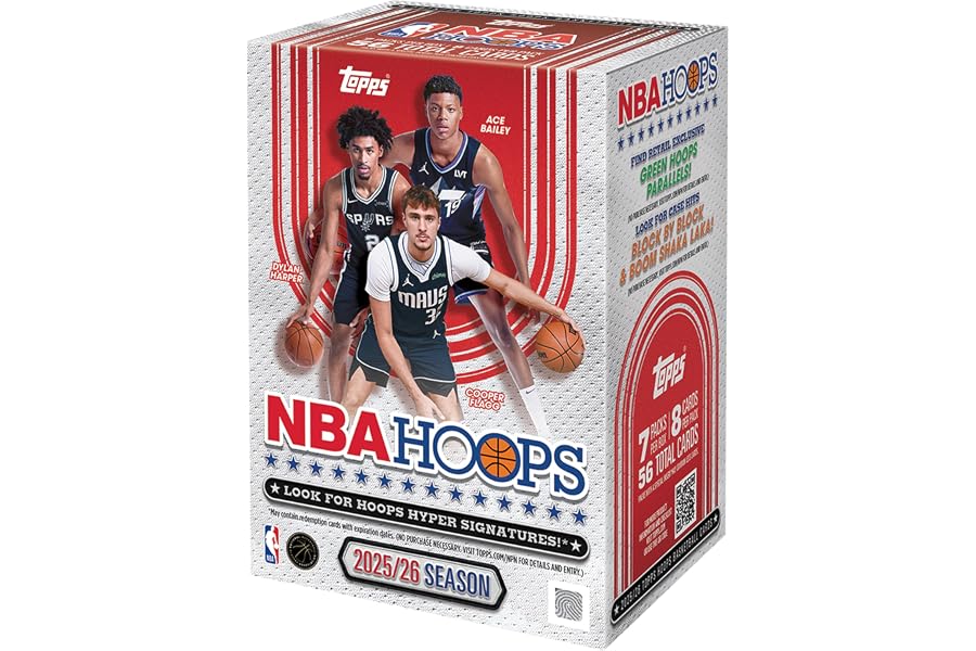 2025-26 Topps Hoops Basketball - Factory Sealed - Value Box