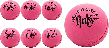 pink bouncy balls