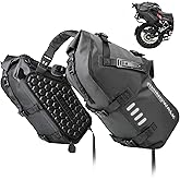 Rhinowalk Motorcycle Saddle bags, Waterproof motorcycle saddlebags, shoulder bag 28L(14L*2), for most Adventure and Sport Motorcycle Racks, 1 Pair