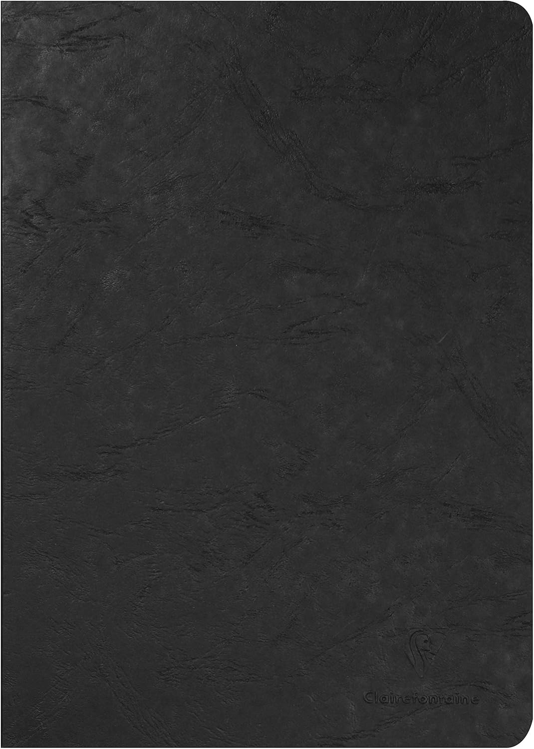 Clairefontaine Age Bag Notebook, A4, Plain, 96 Pages - Black, Noir