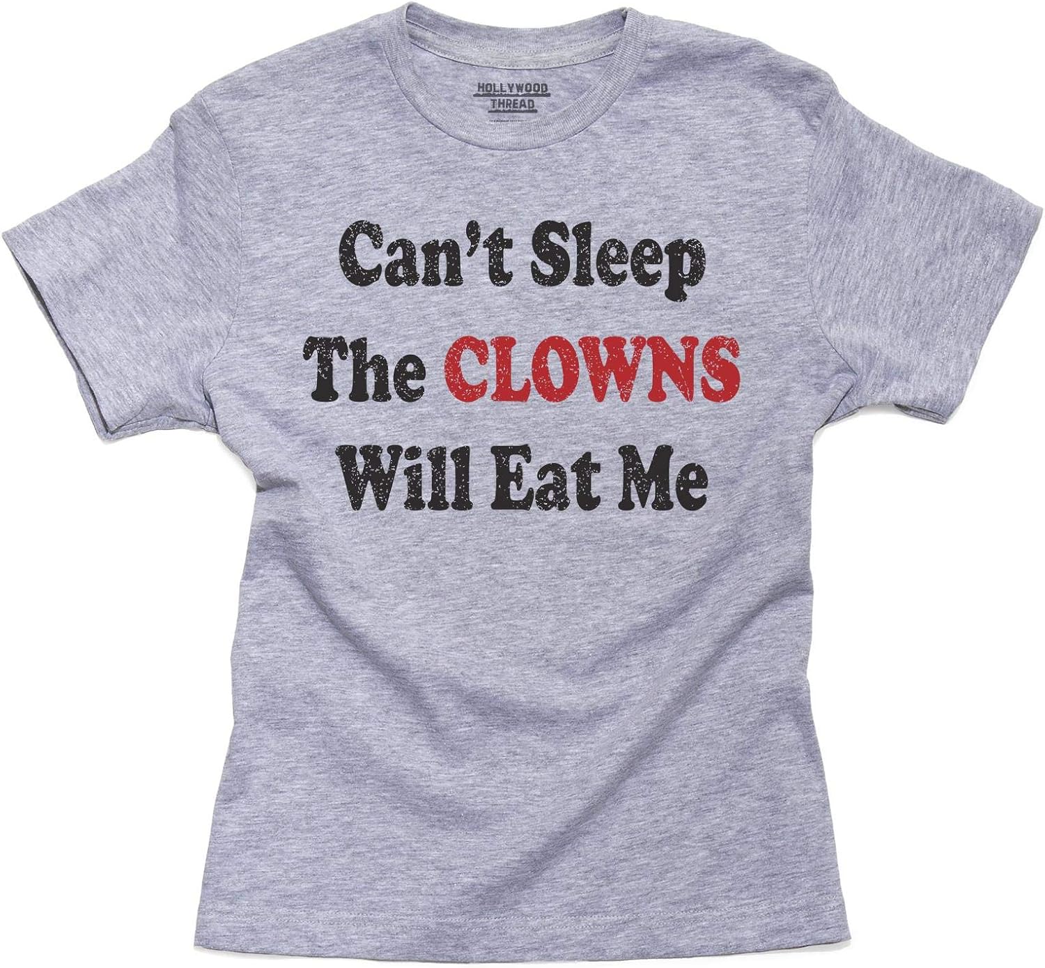 Can't Sleep! The Clowns Will Eat Me! Oh No! Boy's Cotton Youth TShirt Clothing