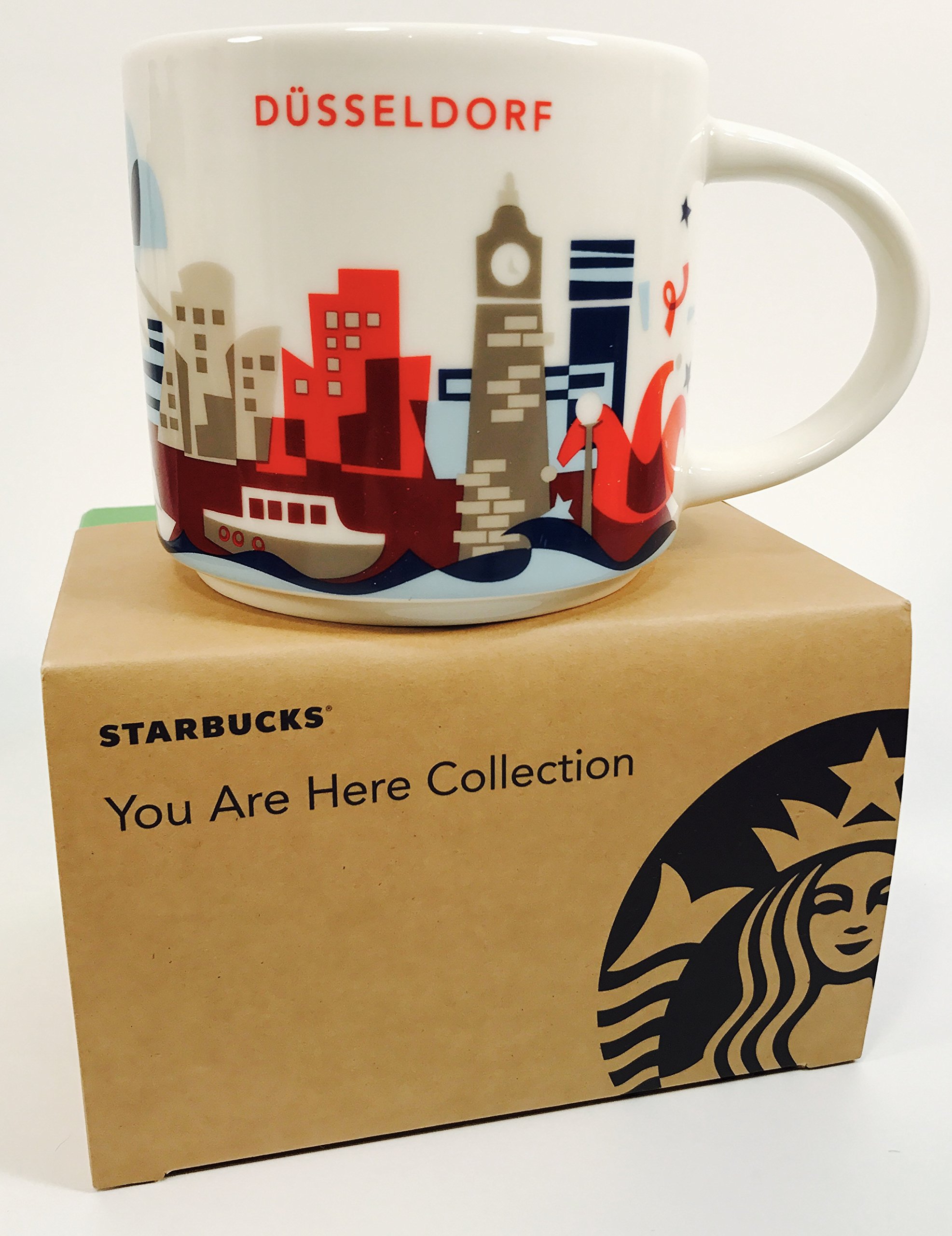 Starbucks You are HERE Collection (YAH) Dusseldorf Germany Coffee Cup Coffee