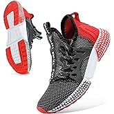 WETIKE Boy's Shoes Mesh Slip on Lightweight Running Sneakers