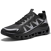 IDIFU Women's Walking Shoes Lace Up Running Tennis Athletic Non Slip Comfortable Sneakers Lightweight Breathable Casual Shoes for Women Gym Workout Cross Training Sports Slip On Fashion Sneakers