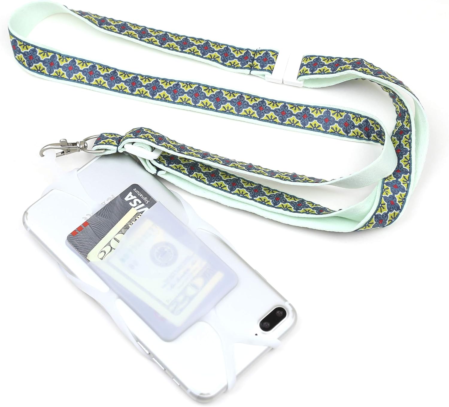 Noverli Handy Umhängeband - Verstellbarer Schulterriemen Mit Kartenetui