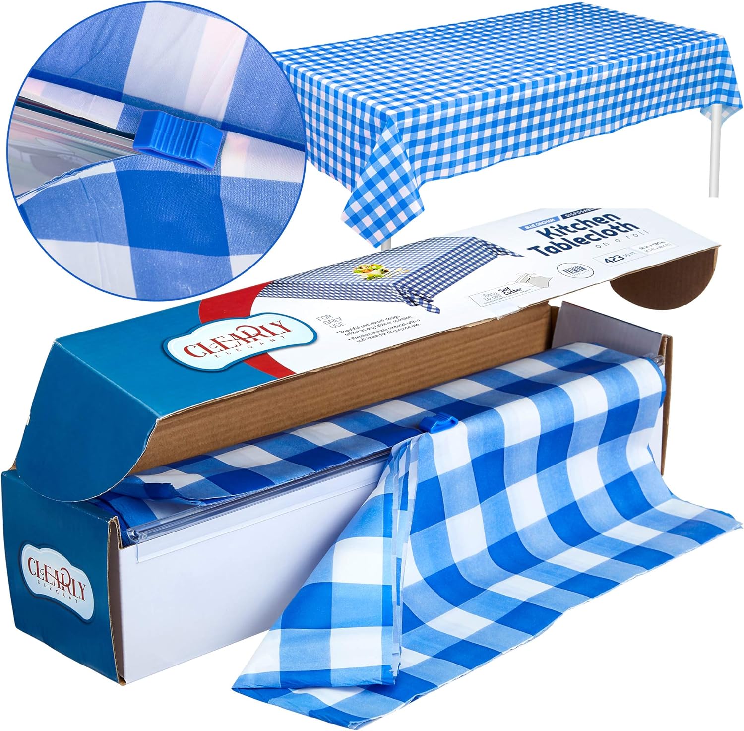 Best Disposable Table Runner Light Blue