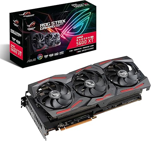 Amazon Com Asus Rog Strix Amd Radeon Rx 5600 Xt Top Edition Gaming Graphics Card Pcie 4 0 6gb Gddr6 Memory Hdmi Displayport 1080p Gaming Axial Tech Fan Design Auto Extreme Metal Backplate Computers Accessories Amazon Com Asus Rog Strix Amd Radeon Rx 5600 Xt Top Edition Gaming Graphics Card Pcie 4 0 6gb Gddr6 Memory Hdmi Displayport 1080p Gaming Axial Tech Fan Design Auto Extreme Metal Backplate Computers Accessories