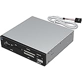 SABRENT 74 in 1 3.5 Inch Internal Flash Media Card Reader/Writer with USB Port (CR-USNT)
