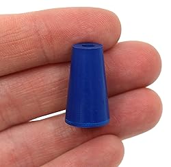 EISCO 10PK Neoprene Stoppers, 1 Hole - ASTM