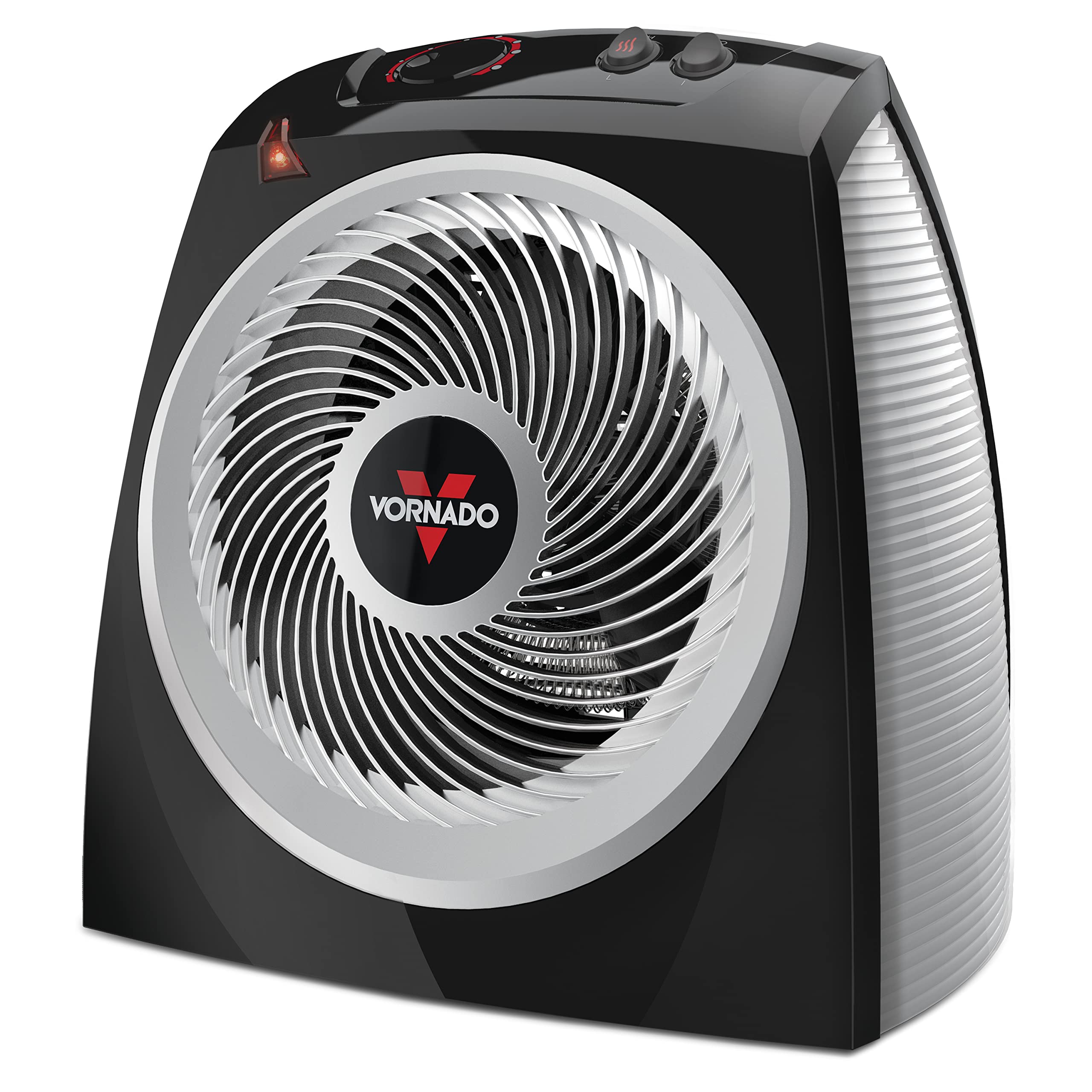 Vornado VH10 Space Heater: Quiet, Adjustable Thermostat & Advanced Safety for Bedroom, Living Room & Kitchen