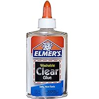 Elmer's E305 5 Oz Clear School Glue (2 Pk)