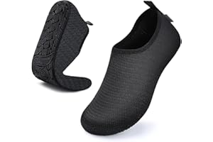 WateLves Womens and Mens Kids Water Shoes Barefoot Quick-Dry Aqua Socks for Beach Swim Surf Yoga Exercise