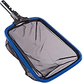 POOLAZA Ultra Fine Mesh Pool Skimmer Net with Aluminum Frame, Aluminum Pool Net for Cleaning Efficiently, Durable Pool Skimmer Net Fine Mesh Ideal for Fine Debris Removal, Fine Mesh Pool Net Skimmer