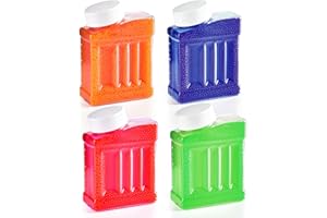 TANSAR Gel Ball Blaster Ammo Splat Refill (7-8 mm, 4 Bottles, 120,000 Pieces), Bullets for Gel Splatter Blaster Outdoor Shooting Game Ages 14+