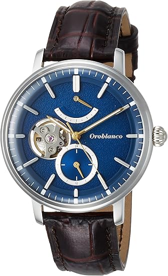 Amazon オロビアンコ 腕時計 ロトジーロ パワーリザーブ搭載 Or 0067 9 正規輸入品 ブラウン メンズ腕時計 腕時計 通販